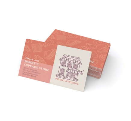 Full Color Uncoated Business Cards
